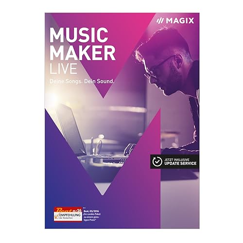 Music Maker – 2017 Live Edition – Musik machen mit Loops [Download] von Magix