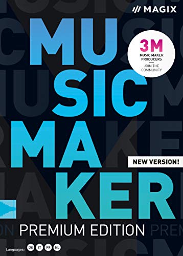 Music Maker - 2020 Premium Edition - Mehr Sounds. Mehr Möglichkeiten. Einfach Musik machen von Magix