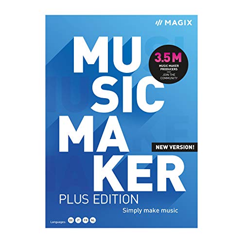 Music Maker 2021 Plus – Zum eigenen Song mit nur 5 Klicks | PC | PC Aktivierungscode per Email Music Maker 2021 Plus – Zum eigenen Song mit nur 5 Klicks | PC | PC Aktivierungscode per Email von Magix
