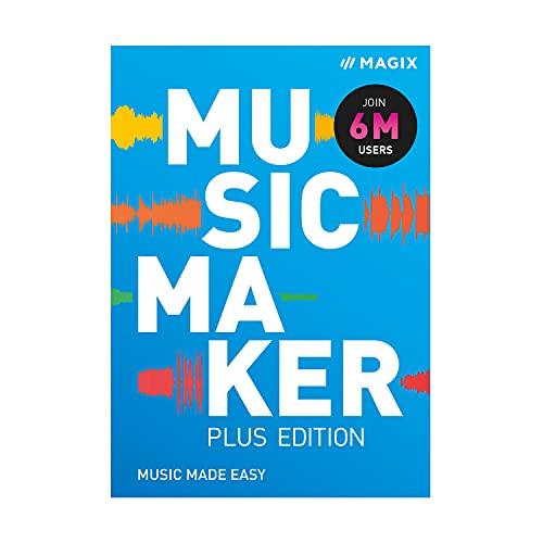 Music Maker Plus Edition 2022: Profi-Sound für deine Musikproduktion Music Maker Plus Edition 2022: Profi-Sound für deine Musikproduktion von MAGIX