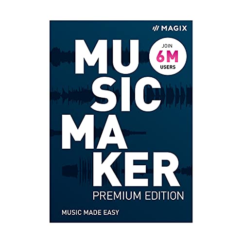 Music Maker Premium Edition 2022: Mit künstlicher Intelligenz zum eigenen Song von Magix