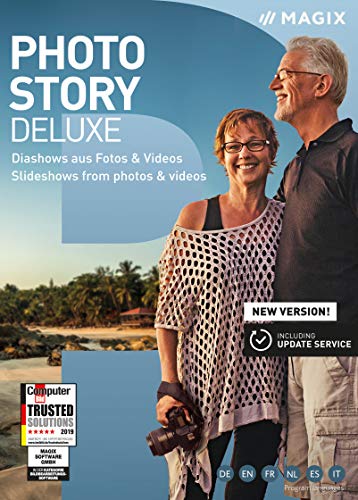 Photostory Deluxe – Version 2020 – Animierte Diashow aus Fotos & Videos | PC | PC Aktivierungscode per Email von Magix