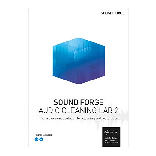 SOUND FORGE Audio Cleaning Lab 2 – Das Spezialwerkzeug für Cleaning & Restauration | PC | PC Aktivierungscode per Email von Magix