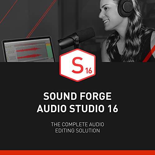 SOUND FORGE Audio Studio 16 - Das Multitalent fur Recording, Audio Editing, Restauration & Mastering | Audio Studio | PC Aktivierungscode per Email SOUND FORGE Audio Studio 16 - Das Multitalent fur Recording, Audio Editing, Restauration & Mastering | Audio Studio | PC Aktivierungscode per Email von MAGIX