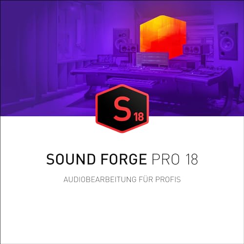 SOUND FORGE Pro 18| Audio Software | Musikprogramm | für Windows 10/11 PC | 1 Volllizenz als praktischer Download von Magix