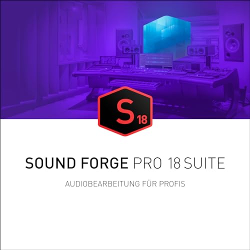 SOUND FORGE Pro 18 Suite| Audio Software | Musikprogramm | für Windows 10/11 PC | 1 Volllizenz als praktischer Download SOUND FORGE Pro 18 Suite| Audio Software | Musikprogramm | für Windows 10/11 PC | 1 Volllizenz als praktischer Download von MAGIX