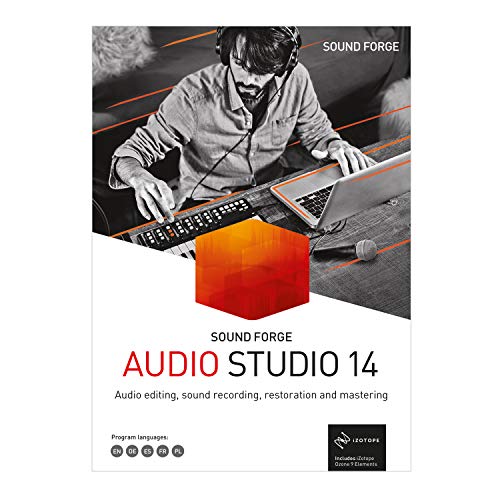 SOUND FORGE – Version 14 – Recording, Audio Editing, Restauration und Mastering. | Audio Studio | PC | PC Aktivierungscode per Email von Magix