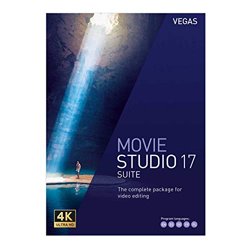 VEGAS Movie Studio 17: Das Komplettpaket für die Videobearbeitung | Suite | PC | PC Aktivierungscode per Email von MAGIX