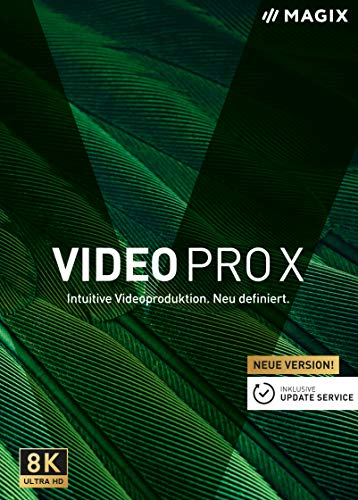 Video Pro X – Version 12 – Preisgekrönte Videoschnittsoftware für professionelle Videobearbeitung | Standard | PC | PC Aktivierungscode per Email Video Pro X – Version 12 – Preisgekrönte Videoschnittsoftware für professionelle Videobearbeitung | Standard | PC | PC Aktivierungscode per Email von MAGIX