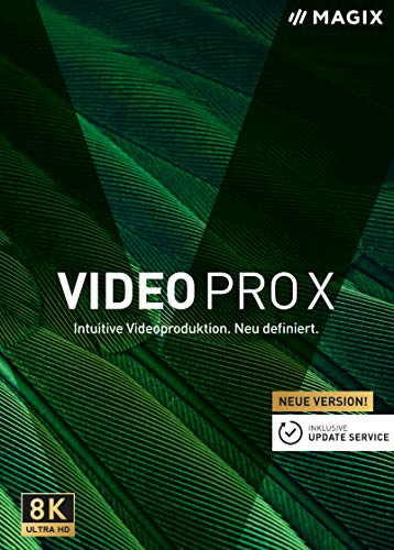 Video Pro X – Version 12 – Preisgekrönte Videoschnittsoftware für professionelle Videobearbeitung | Standard | PC | PC Aktivierungscode per Email von Magix