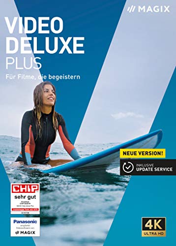 Video deluxe 2020 Plus - Für Filme, die begeistern | Plus | PC | PC Aktivierungscode per Email von MAGIX