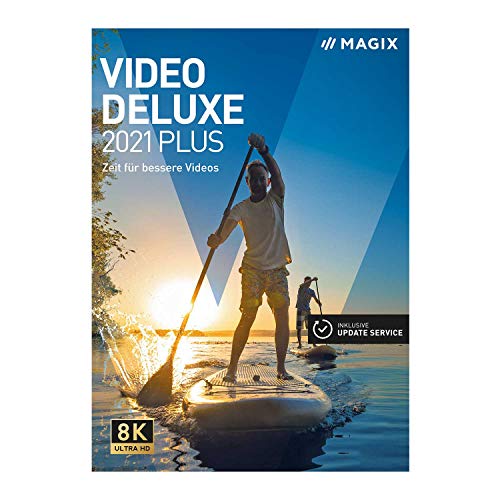 Video deluxe 2021 Plus – Zeit für bessere Videos! | Plus | PC | PC Aktivierungscode per Email von Magix