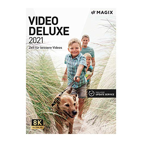 Video deluxe 2021 – Zeit für bessere Videos! | Standard | PC | PC Aktivierungscode per Email von Magix