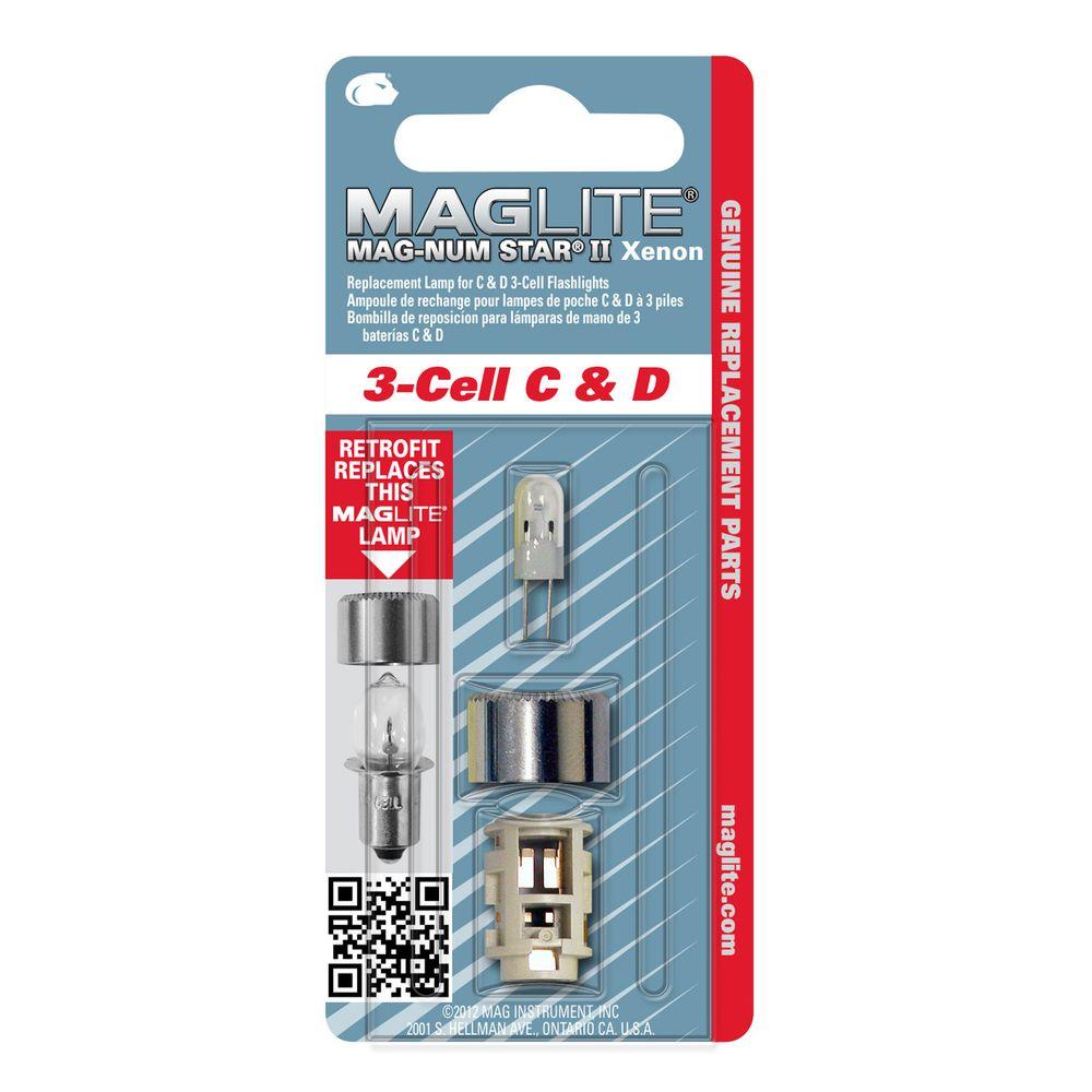 Maglite MagnumStarII Ersatz-Glühlampe Xenon für3 C- und D-Cell Taschenlampe Maglite MagnumStarII Ersatz-Glühlampe Xenon für3 C- und D-Cell Taschenlampe von Maglite