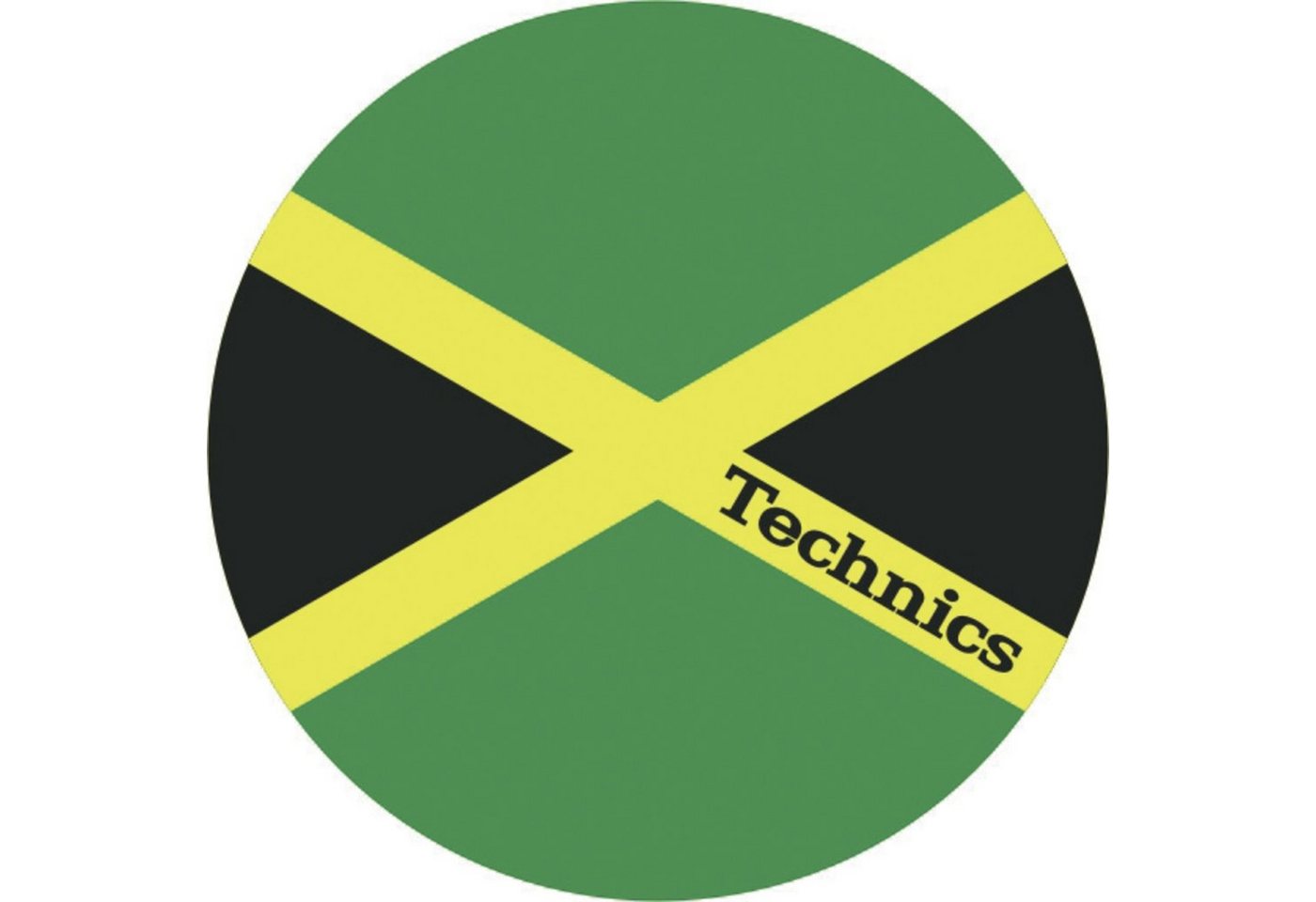 Magma Plattenspieler-Schutzhülle, Technics Slipmat Jamaika (Paar) - Slipmat für Plattenspieler von Magma