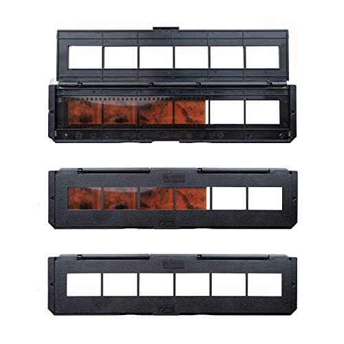 Magnasonic Negativhalter mit langem Fach für 35-mm-Scanner, hält 6 Negativrahmen, einfach zu bedienen, glättet sanft und schützt Filmkanten, 3er-Set (NT01) von Magnasonic