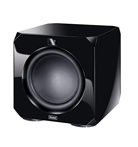 Magnat Omega CS 12, leistungsstarker Aktiv-Subwoofer für Tiefe und präzise Bässe für Heimkino und Musik - Elegantes, Zeitloses Design mit hervorragendem Sound von Magnat