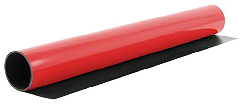 Magflex® Flexible Matt Red Magnetic Blatt zum Erstellen von Magnetbildern, Kunstwerken, Schildern Oder Displays - 620mm Breit - 1M Länge von Magnet Expert