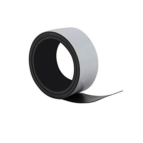 Magnet Expert MFL50(GWD)-1X5M flexibler Magnetischer Label Rolle mit Trocken abwischbaren Oberfläche (1 Stück) von Magnet Expert