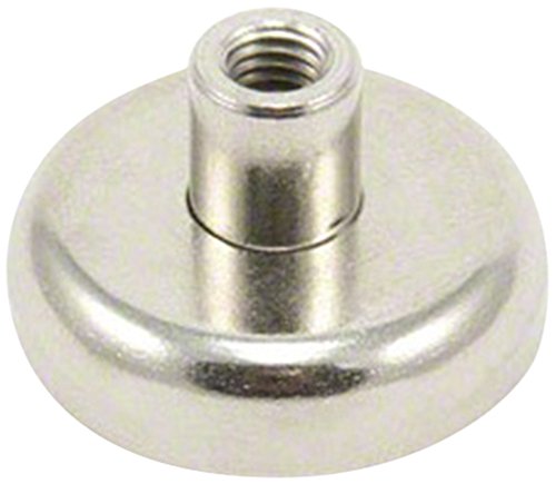 Y30Bh Ferrit - Topf - Magnet Mit M6 - Gewinde Für Diy, Hängen, Halten Oder Unterwasser - 32mm x 18mm Hoch - 5,8kg Zug - Norden - Pack von 20 von Magnet Expert