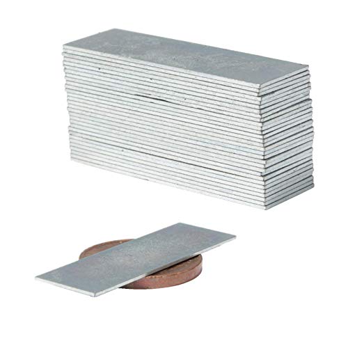 Neodym Magnete Extra Stark Quader 30x10x0,5mm - Powermagnet - Neodym Magnet 30mm - Quadermagnet 30 x 10 x 0,5 mm - N52 Stark Neodym-Magnete (20 Stück) von Magnet-Kauf