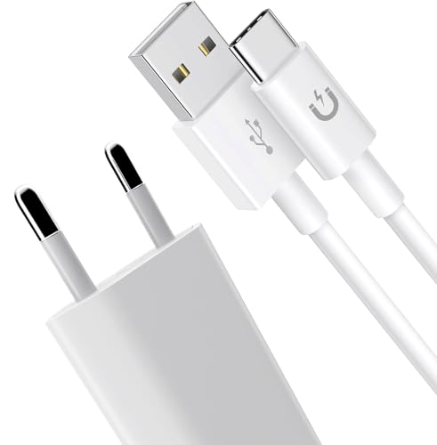 USB-A Ladegerät 5 W + USB-C-Kabel 2 m – Standard-Ladegerät, Android-Zubehör, USB-C-Zubehör von Magnet