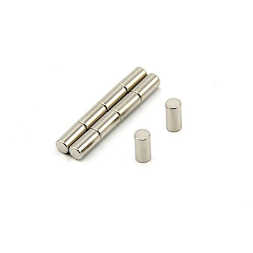 Magnetastico® | 40 Stück Neodym Magnete N52 Stab 4x10 mm | Kühlschrankmagnet Pinnwandmagnet Zylinder Magnet extra stark Whiteboard Magnet Stiftmagnet Magnetstab Stabmagnet Zylindermagnet Magnettafel von Magnetastico