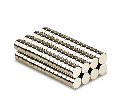 Magnetastico® | 50 Stück Neodym Magnete N52 Scheibe 6x2 mm | Kühlschrankmagnet Pinnwandmagnet Whiteboard Magnet Scheibenmagnet kleine Magnete stark Neodym Magnete klein Mini Magnete Rund Magnettafel von Magnetastico