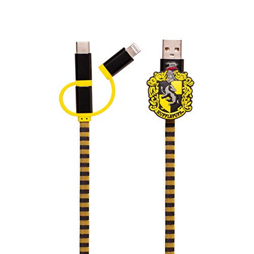 Harry Potter Hogwarts Hufflepuff Schal USB Phone Ladekabel von Magnum Brands Group