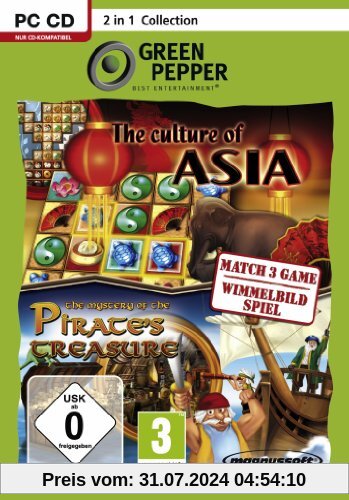 2 in 1 Collection: Culture of Asia + The Mystery of Pirates Treasure [Green Pepper] von Magnussoft
