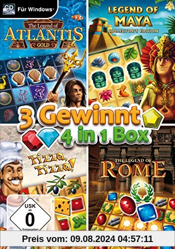 3 Gewinnt - 4in1 Box - [PC] von Magnussoft