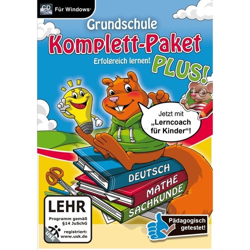 Grundschule Komplettpaket Plus      (PC) von Magnussoft
