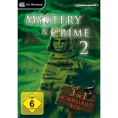 Mystery and Crime Vol. 2 - 3 in 1 Wimmelbildbox       (PC) von Magnussoft