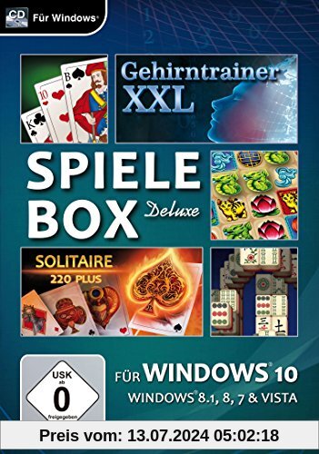 Spielebox Deluxe für Windows 10 [PC] von Magnussoft