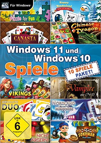 Windows 11 & Windows 10 Spiele (PC) von Magnussoft
