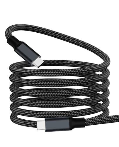 USB 4 Kabel 100W, 1.5M magnetisches USB C Kabel, Support Display 8K@60HZ, 4K@144HZ 20Gpbs Datenübertragung, USB C auf USB C Kabel für phone 15Pro/15ProMax, für Mac_Books, USB C Hub Docking Station von Magtame
