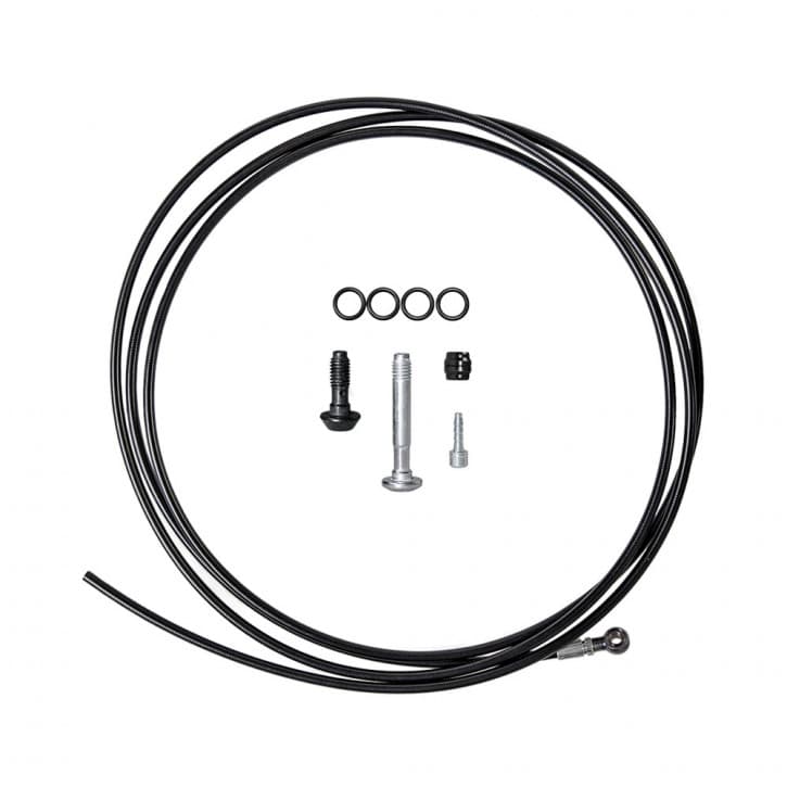 Magura Bremsleitungl f. MT4 bis MT Trail SL, 2500mm, black von Magura