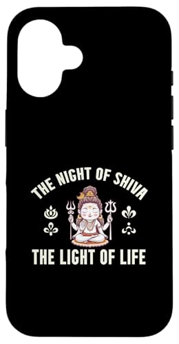 Maha Shivaratri Hinduismus Hinduistische Feste Spiritueller Hülle für iPhone 16 von Maha Shivaratri Hindu Festival