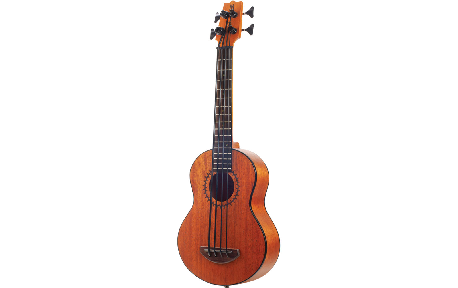 Mahalo Electric Bass Ukulele Trans Brown von Mahalo