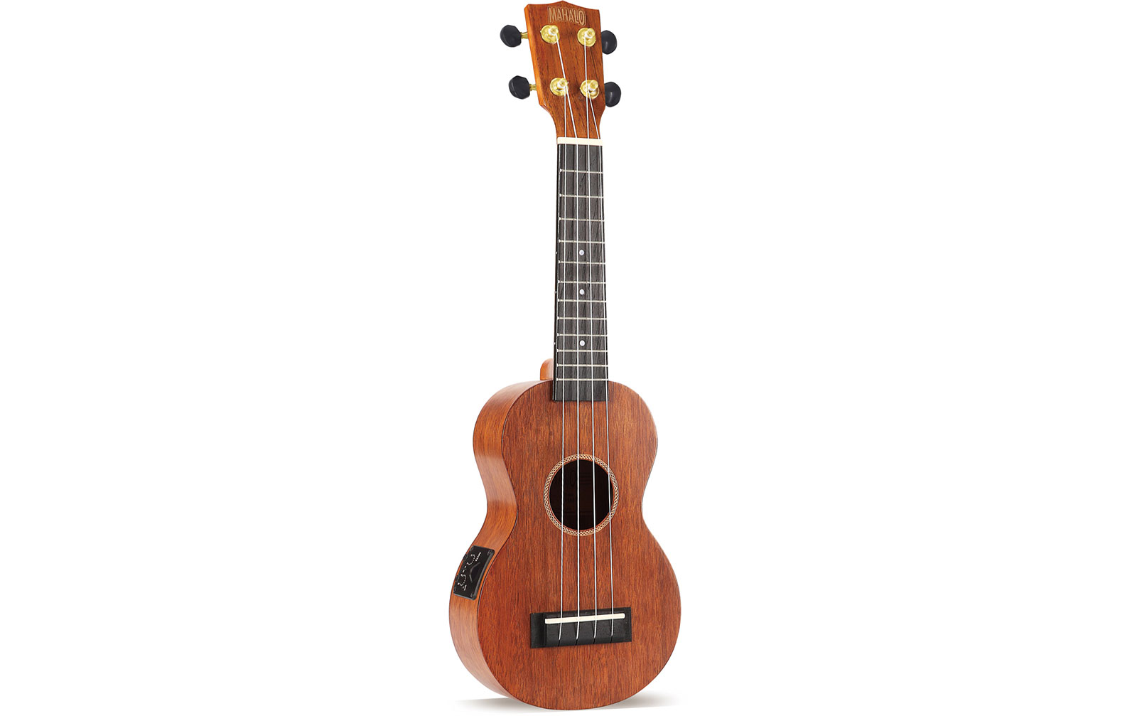 Mahalo Java Soprano Electro Ukulele Trans Brown von Mahalo