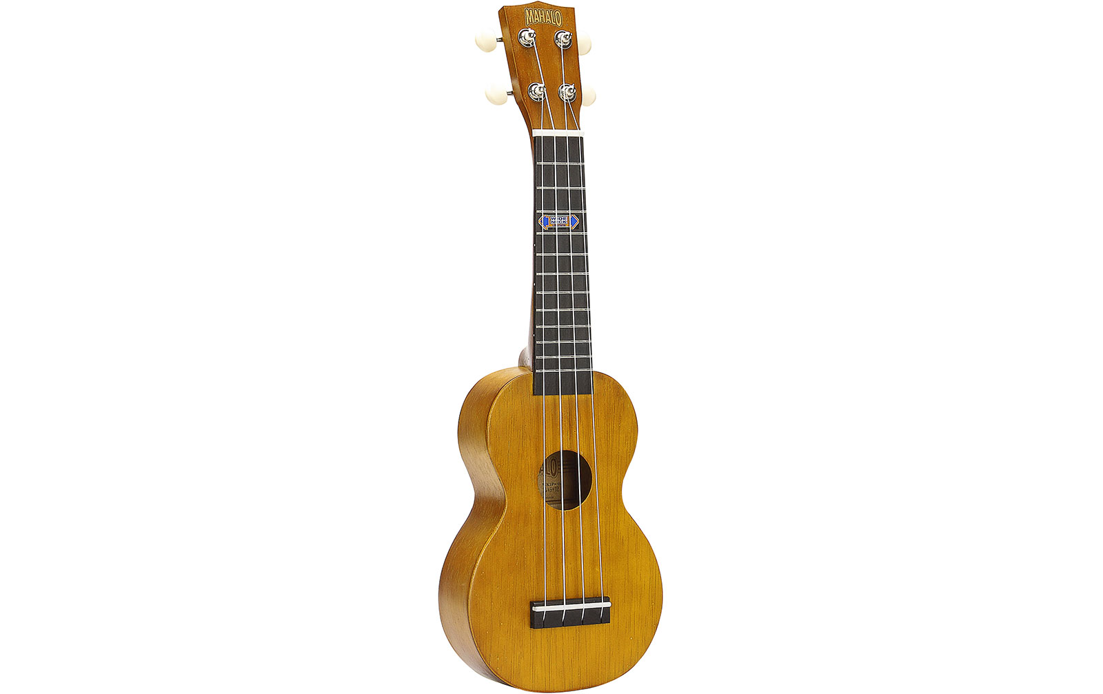 Mahalo Kahiko Plus Ukulele Trans Brown (Wide Neck) von Mahalo