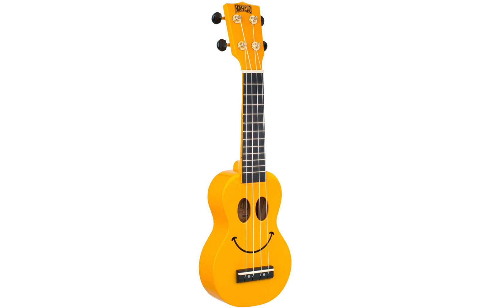 Mahalo Smiley Series Smilino Ukulele Yellow mit Tasche von Mahalo