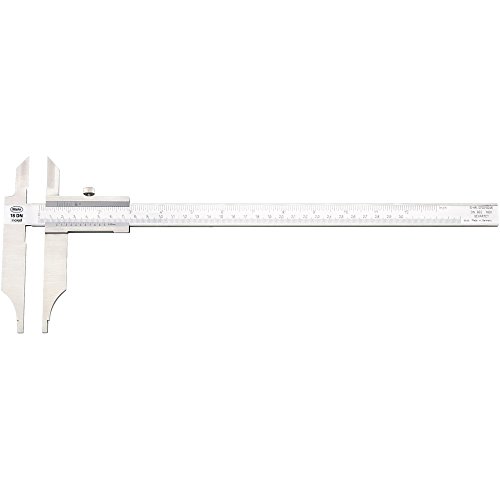 Mahr 4113206 MarCal 18 DN Werkstattmessschieber, 0-2000 mm Reichweite, 0,05 mm Ablesung von Mahr