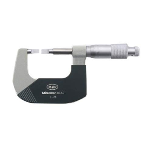 Mahr 4134200 Micromar 40 AS Mikrometer, 0-25 mm Reichweite von Mahr