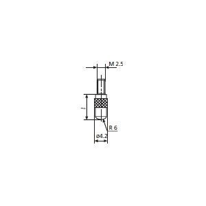 Mahr 4360007 902 Kugelkontakt für Marcator-Blinker, 4 mm Länge von Mahr