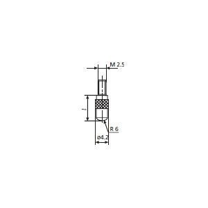 Mahr 4360007 902 Kugelkontakt für Marcator-Blinker, 4 mm Länge von Mahr