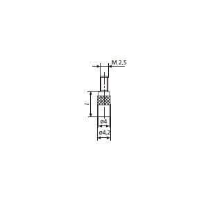 Mahr 4360071 903 Flachkontakt für Marcator-Blinker, 6 mm Länge von Mahr