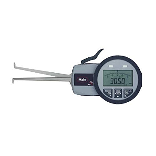 Mahr 4495591 Elektronisches Messgerät für Innenmessung, 10-30 mm Messbereich, 85 mm Messtiefe, 5,2 mm Nuttiefe von Mahr