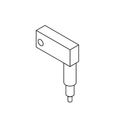 Mahr 5113899 Ulv-F Schwenkelement, lang mit Rückholfeder, 45 Grad Winkel, 125 mm Länge von Mahr