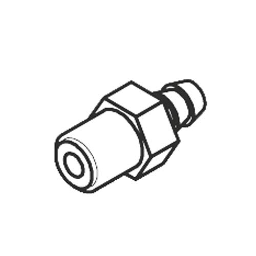 Mahr 5114567 Millimar Pneumatischer Anschluss gerade M5, 2.7 Durchmesser von Mahr